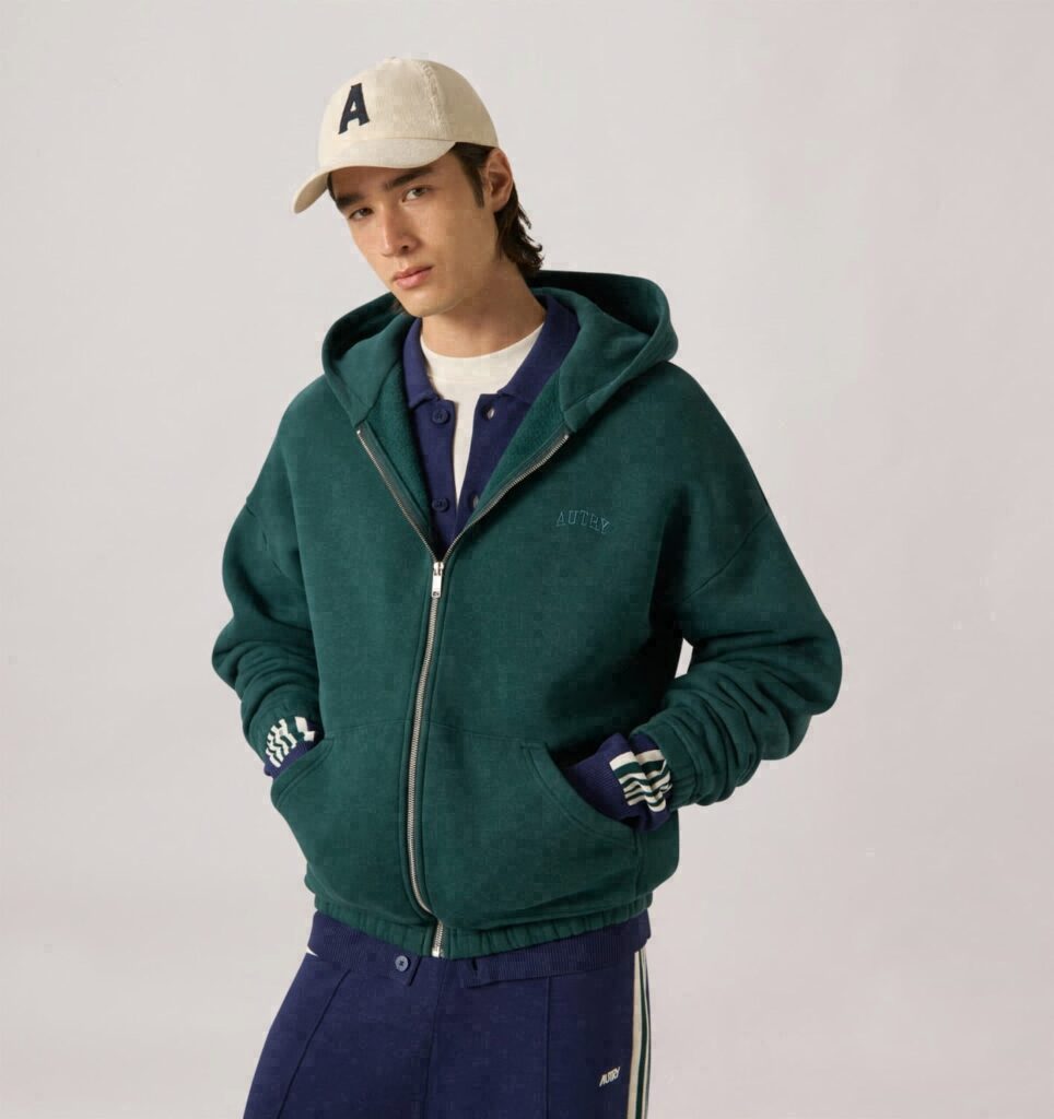 SWEAT À CAPUCHE ZIPPÉ UNISEX