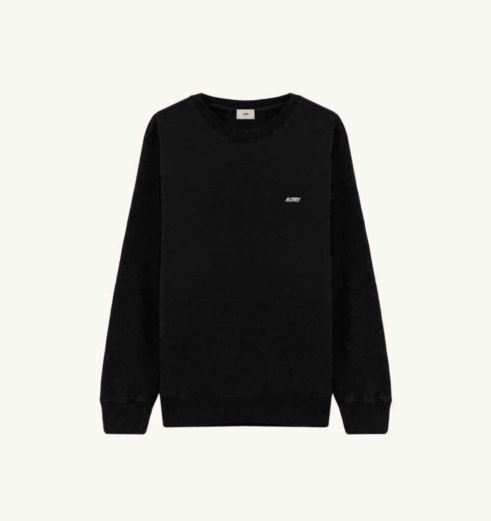 SWEAT COL ROND AVEC LOGO BRODÉ HOMME