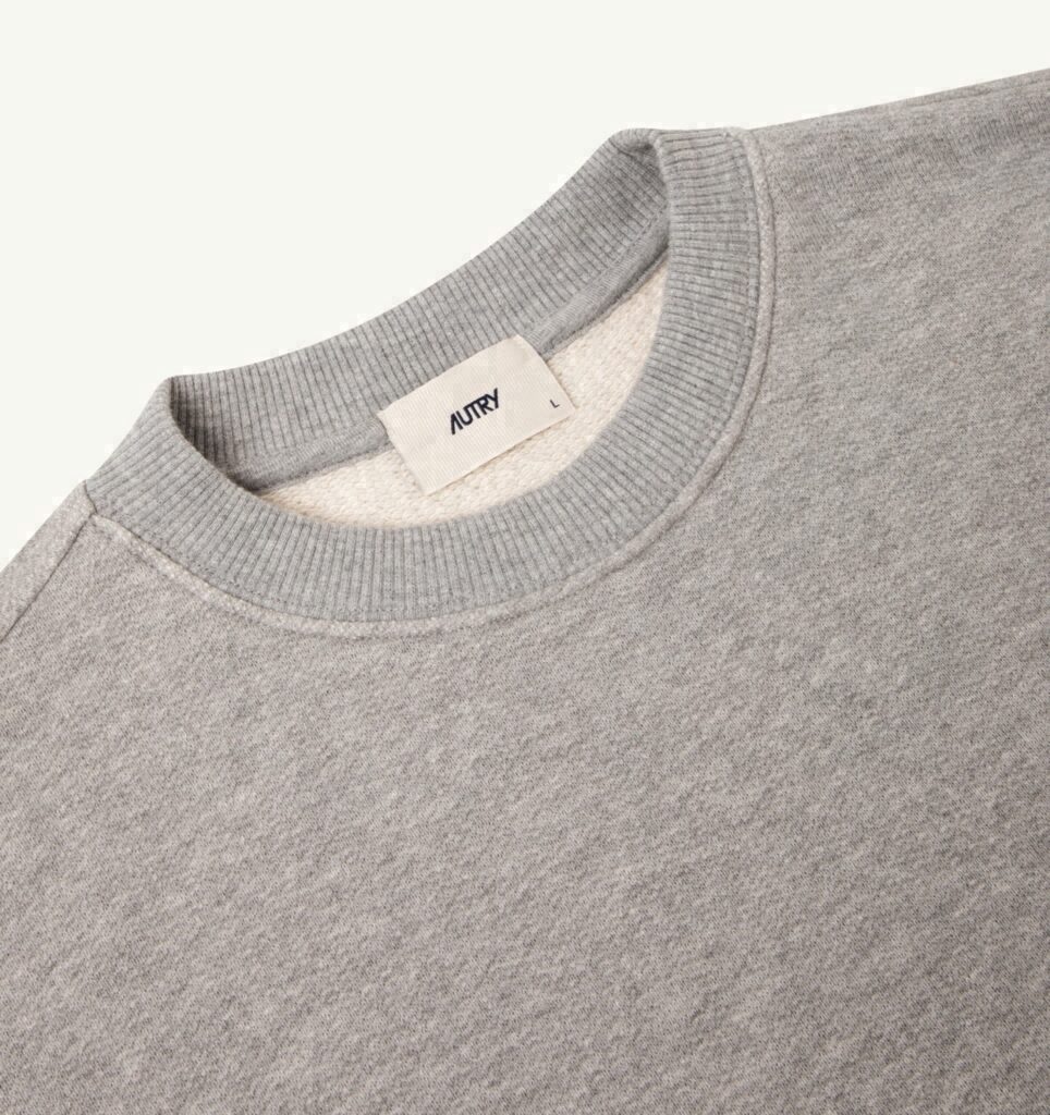 SWEAT EN COTON DOUBLE LOGO UNISEX