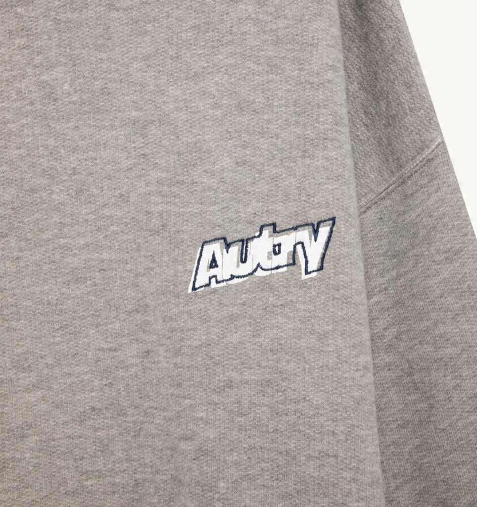 SWEAT EN COTON DOUBLE LOGO UNISEX