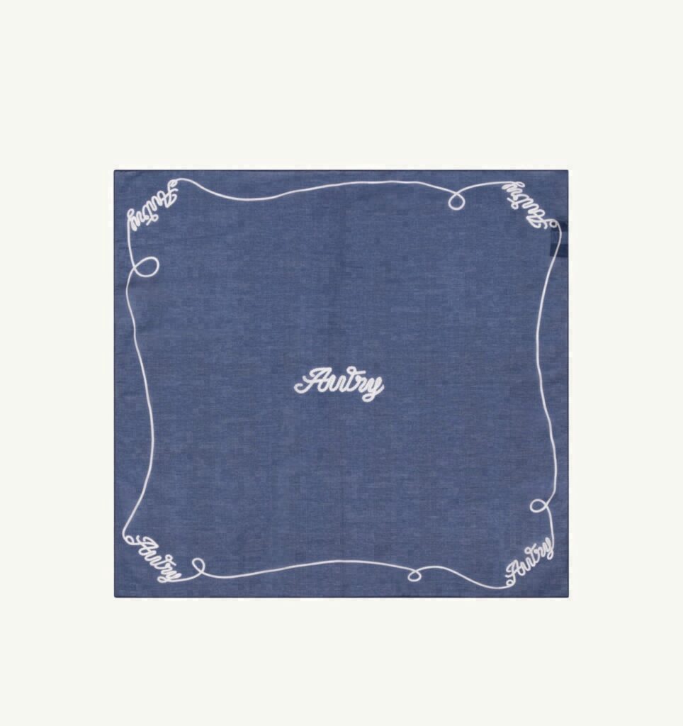 FOULARD EN COTON ET SOIE UNISEX