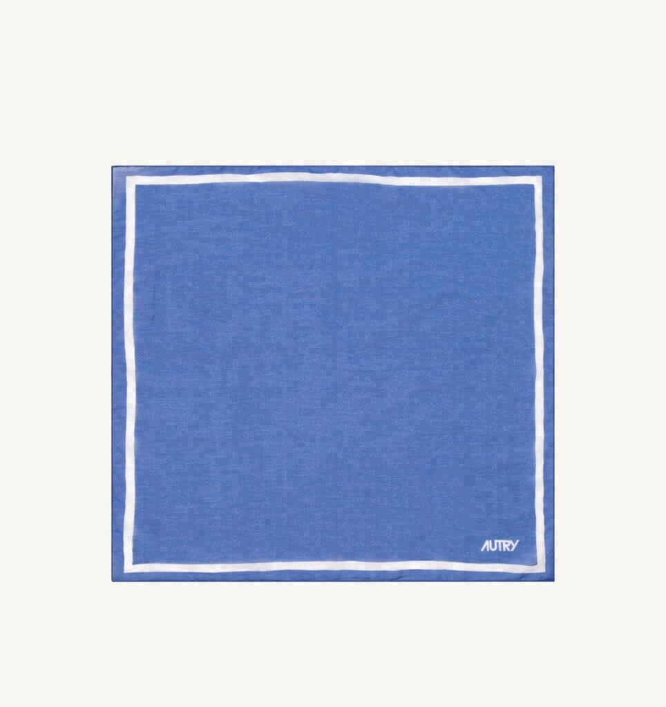 FOULARD EN COTON ET SOIE UNISEX