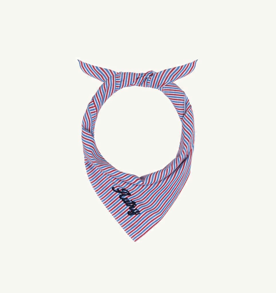 FOULARD EN COTON ET SOIE UNISEX