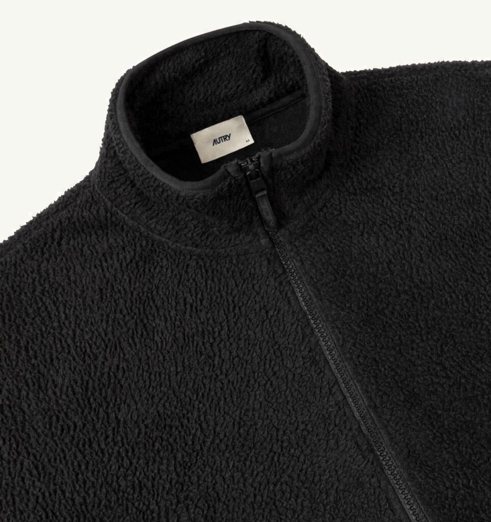 VESTE À FERMETURE ÉCLAIR INTÉGRALE EN POLAIRE UNISEX