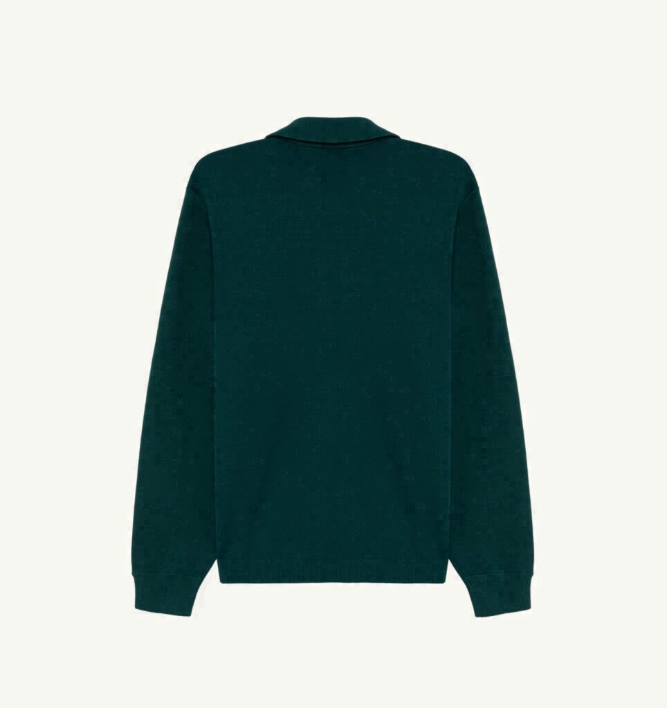 VESTE CHEMISE EN VISCOSE TRICOTÉE HOMME