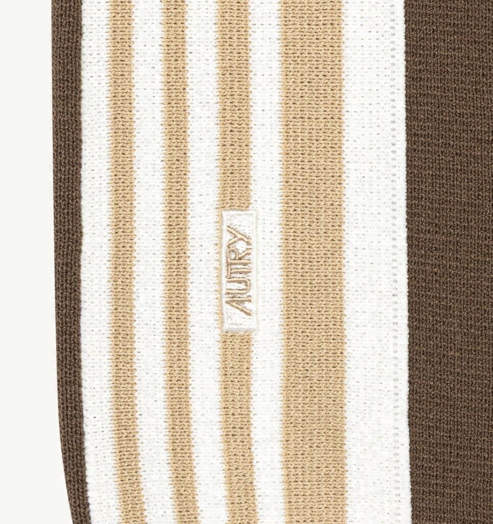 VESTE EN VISCOSE TRICOTÉE AVEC FERMETURE ÉCLAIR SUR TOUTE LA LONGUEUR FEMME