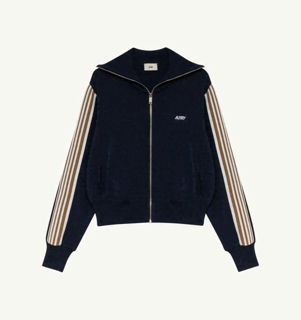 VESTE ZIPPÉE TENNIS EN MAILLE DE VISCOSE FEMME
