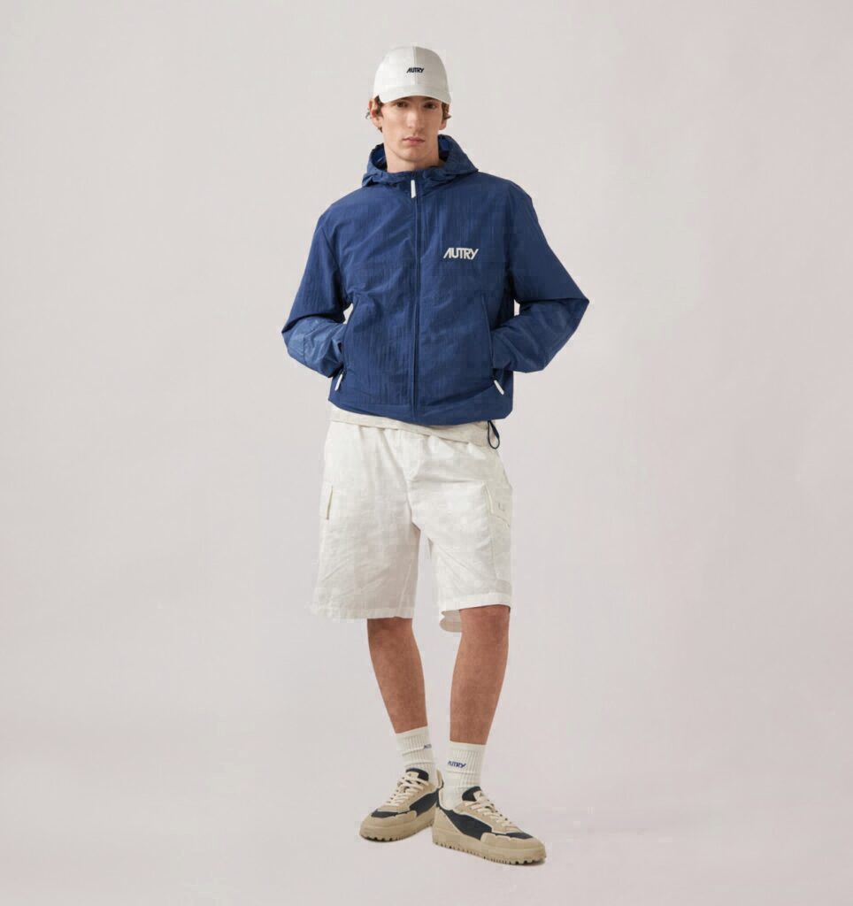 VESTE RIPSTOP À FERMETURE ÉCLAIR INTÉGRALE UNISEX
