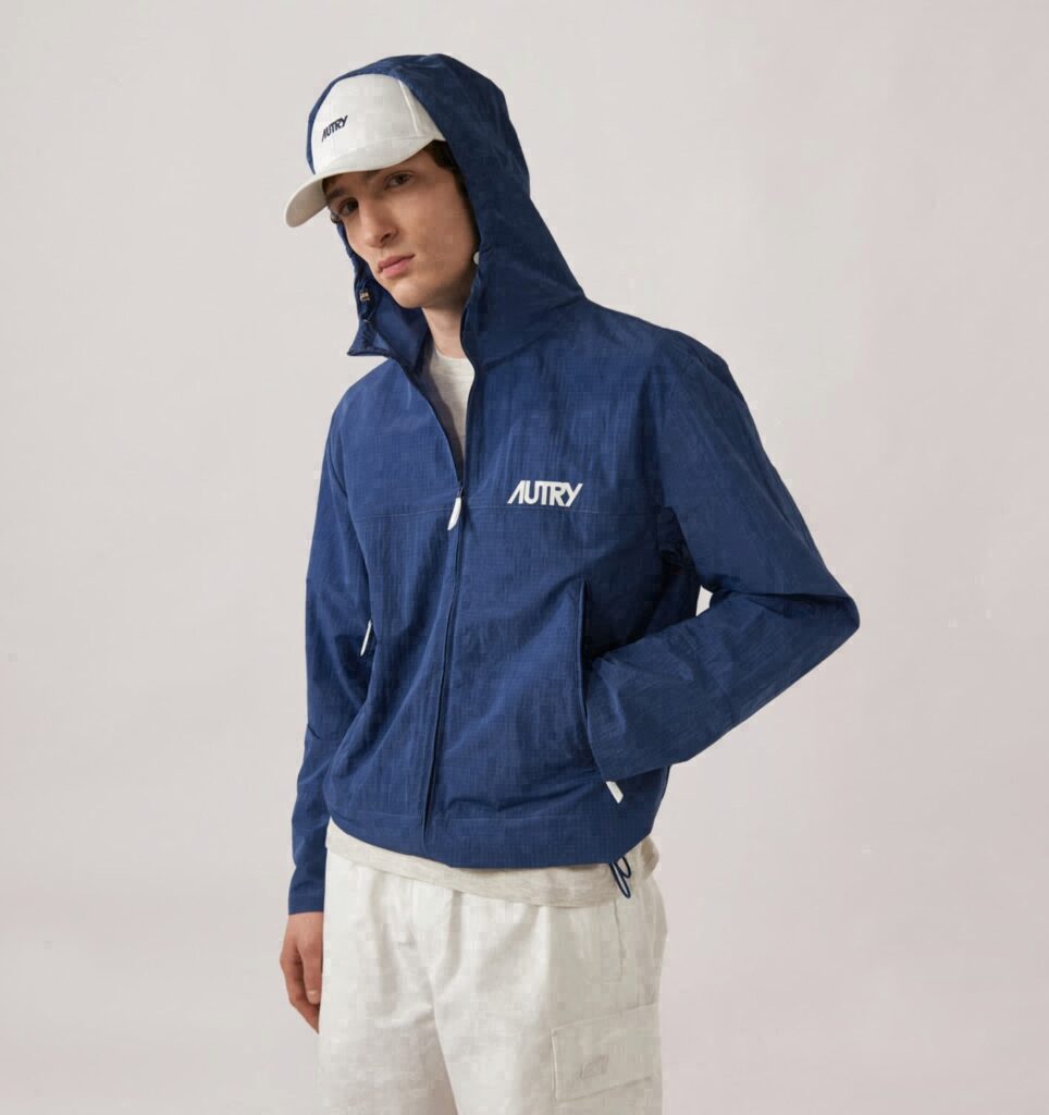 VESTE RIPSTOP À FERMETURE ÉCLAIR INTÉGRALE UNISEX