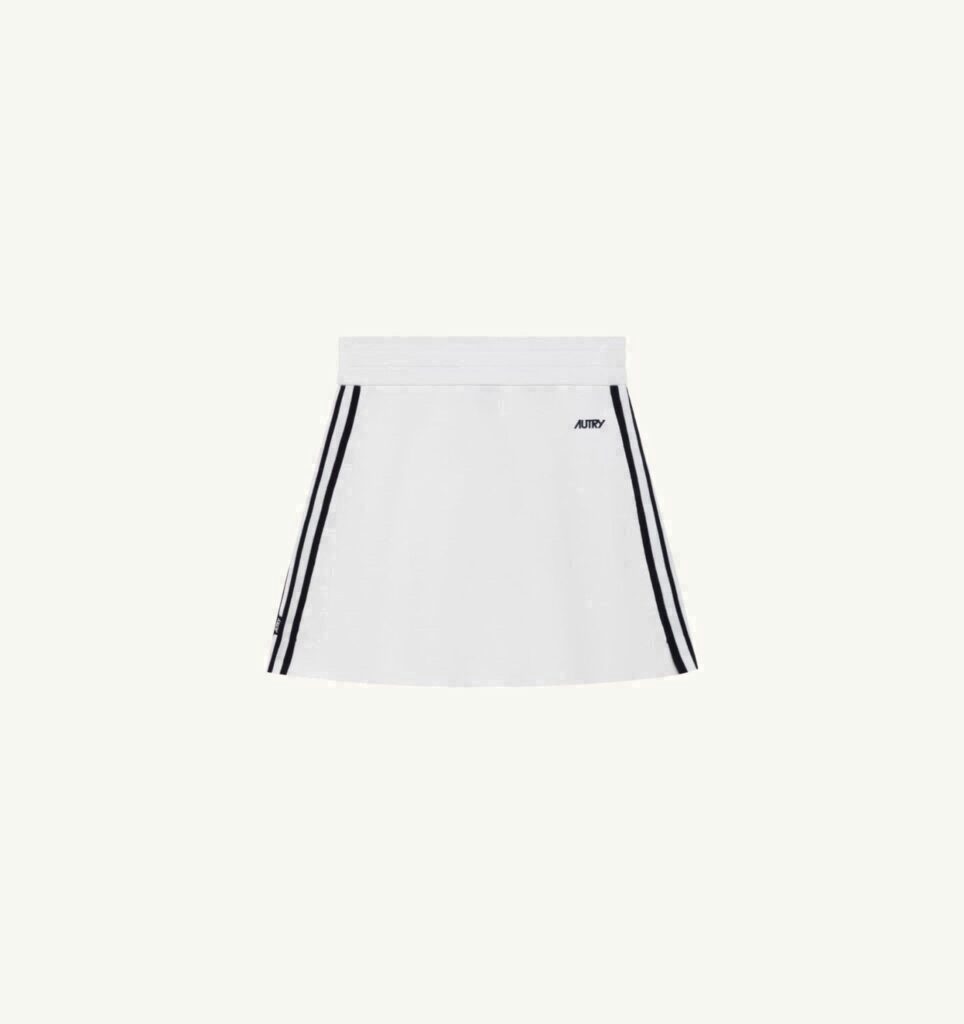 JUPE EN MAILLE DE VISCOSE FEMME