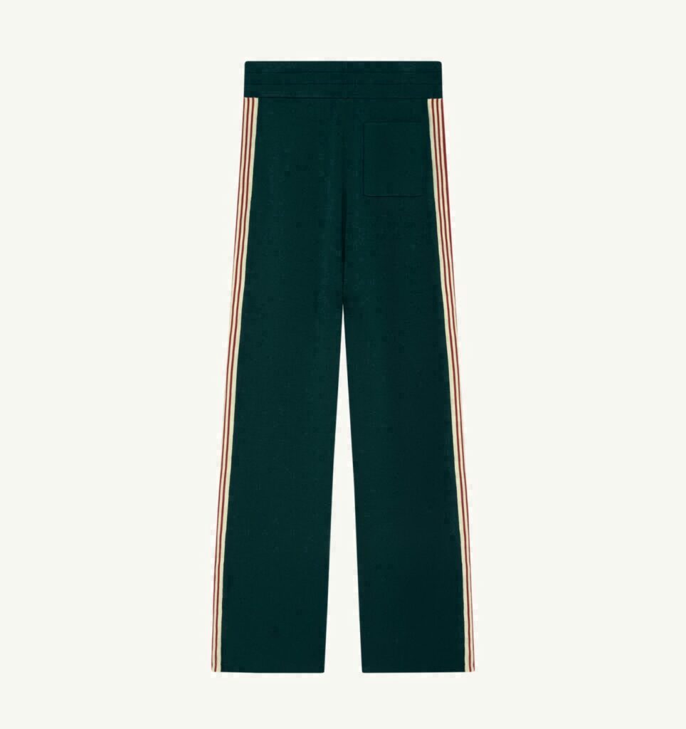 PANTALON DE JOGGING EN VISCOSE TRICOTÉE HOMME