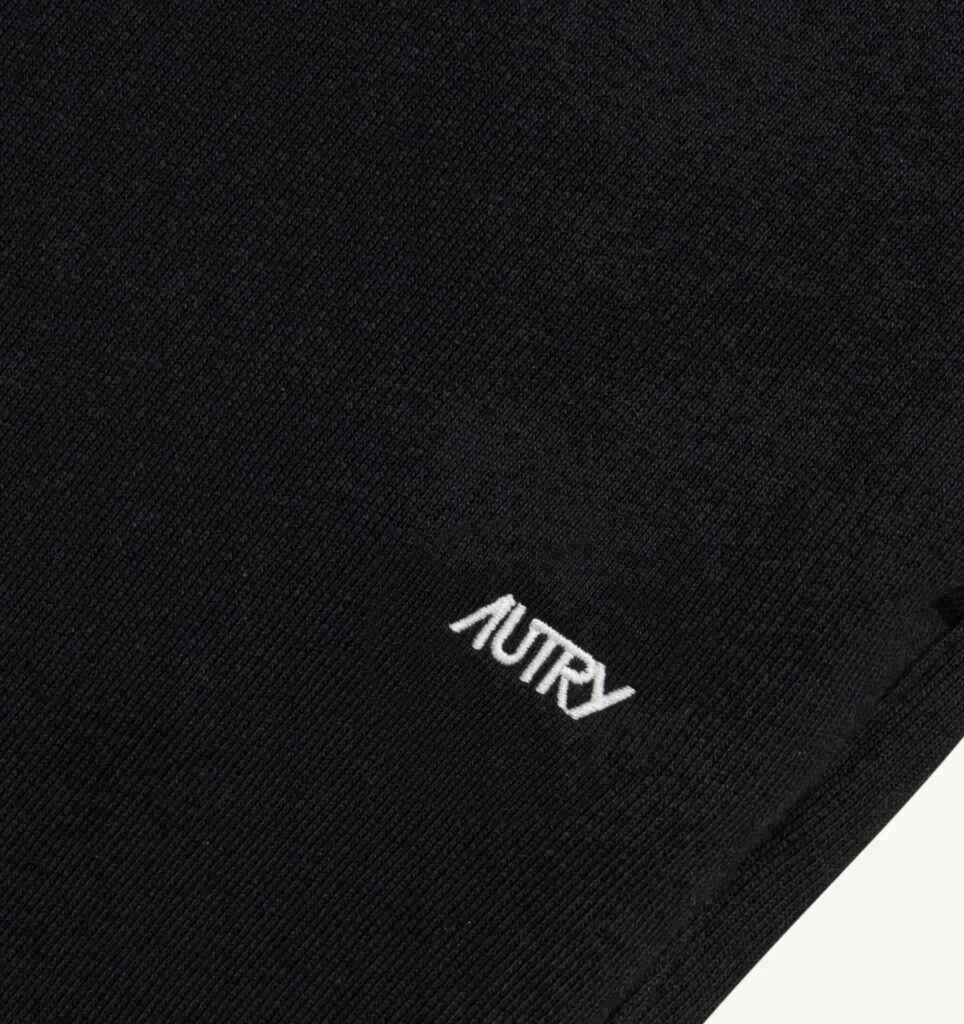 PANTALON EN MOLLETON LOGO BRODÉ HOMME