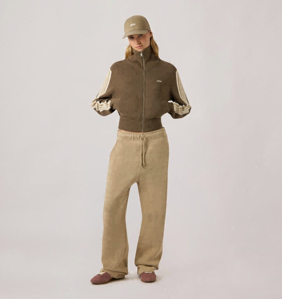 PANTALON EN MOLLETTON TON SUR TON FEMME