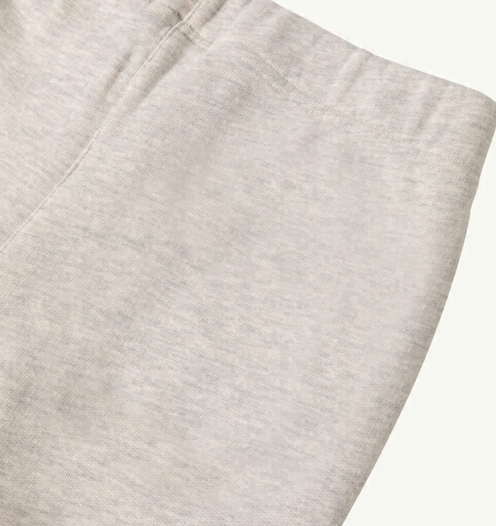 PANTALON EN COTON AVEC LOGO BRODÉ FEMME