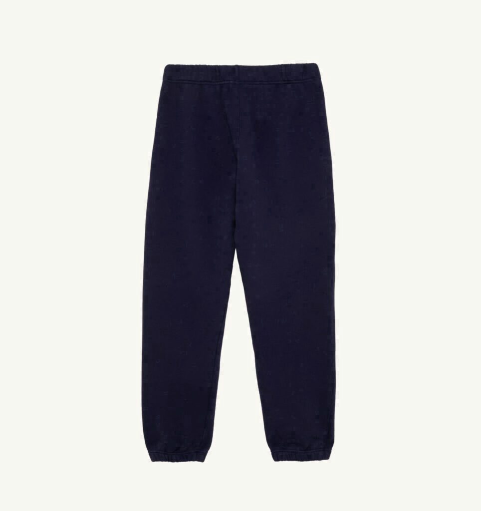 PANTALON EN COTON AVEC LOGO BRODÉ FEMME