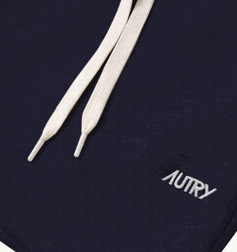 SHORTS EN COTON AVEC LOGO BRODÉ FEMME