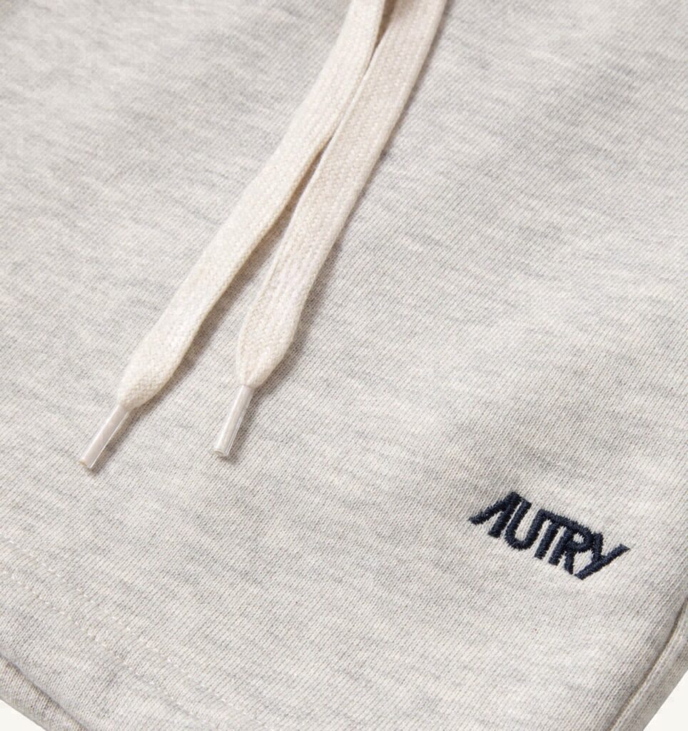SHORTS EN COTON AVEC LOGO BRODÉ HOMME
