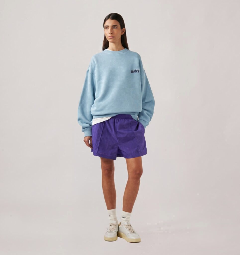 SHORTS EN NYLON FEMME
