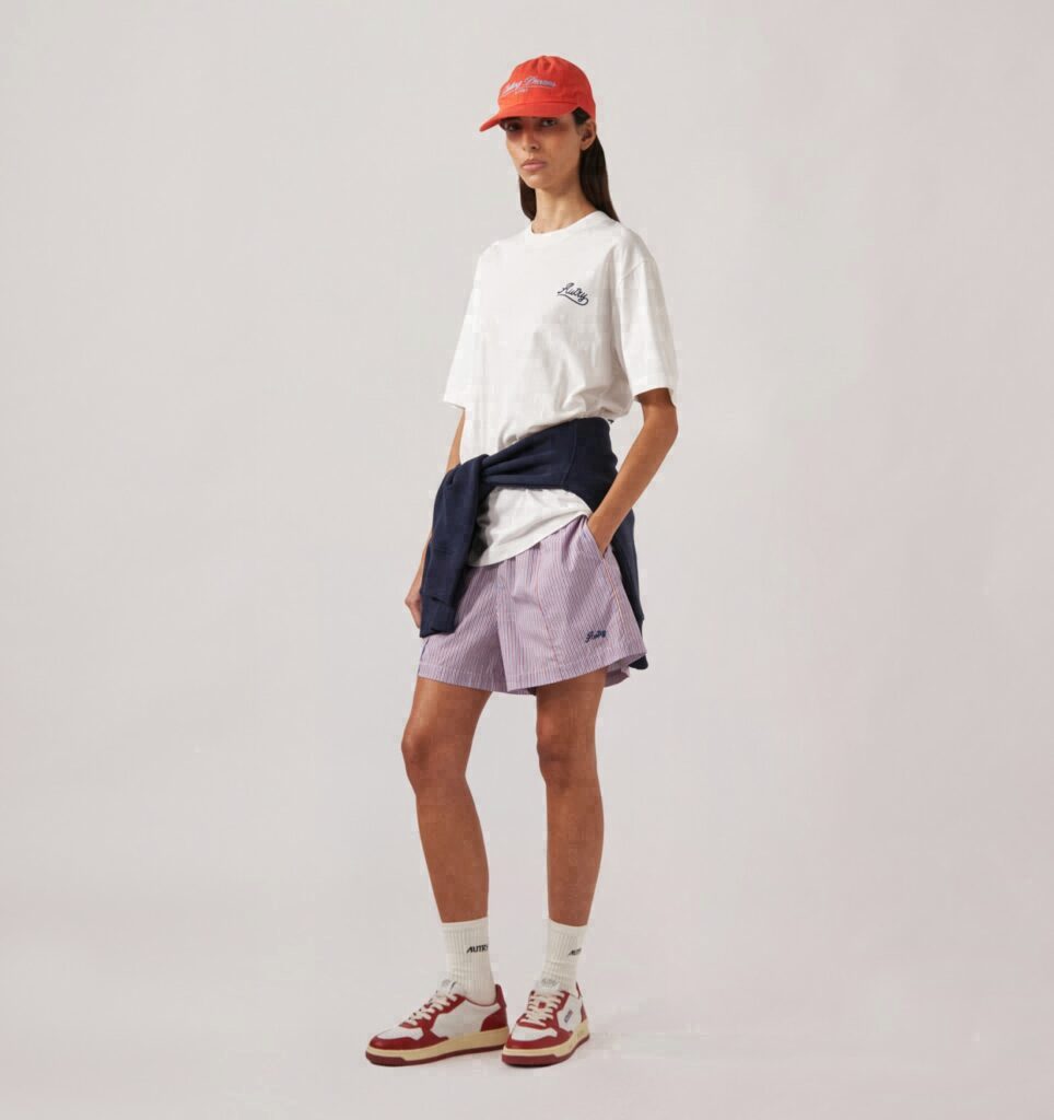 SHORTS EN POPELINE FEMME