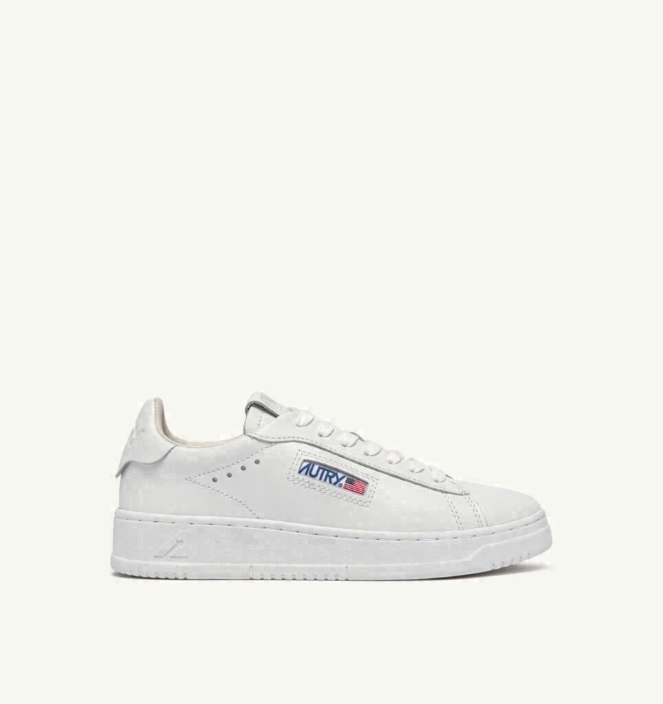 DALLAS LOW EN CUIR BLANC