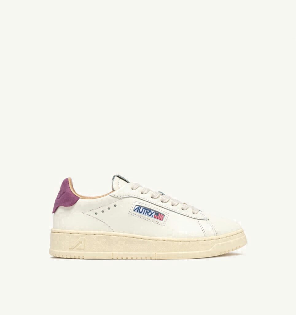DALLAS LOW EN CUIR FIRENZE ET MARSHMALLOW