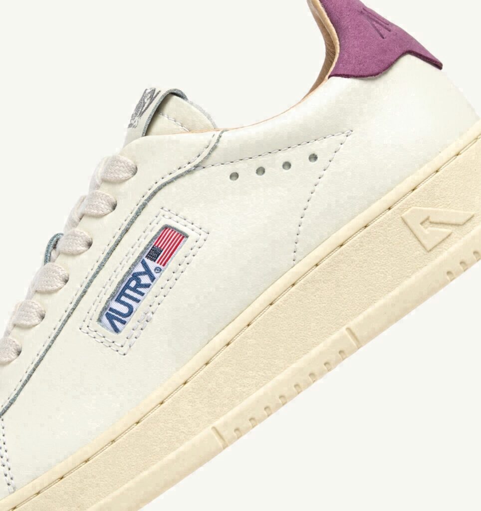 DALLAS LOW EN CUIR FIRENZE ET MARSHMALLOW