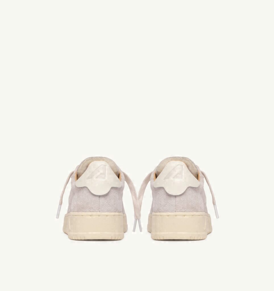 DALLAS LOW EN DAIM BLANC