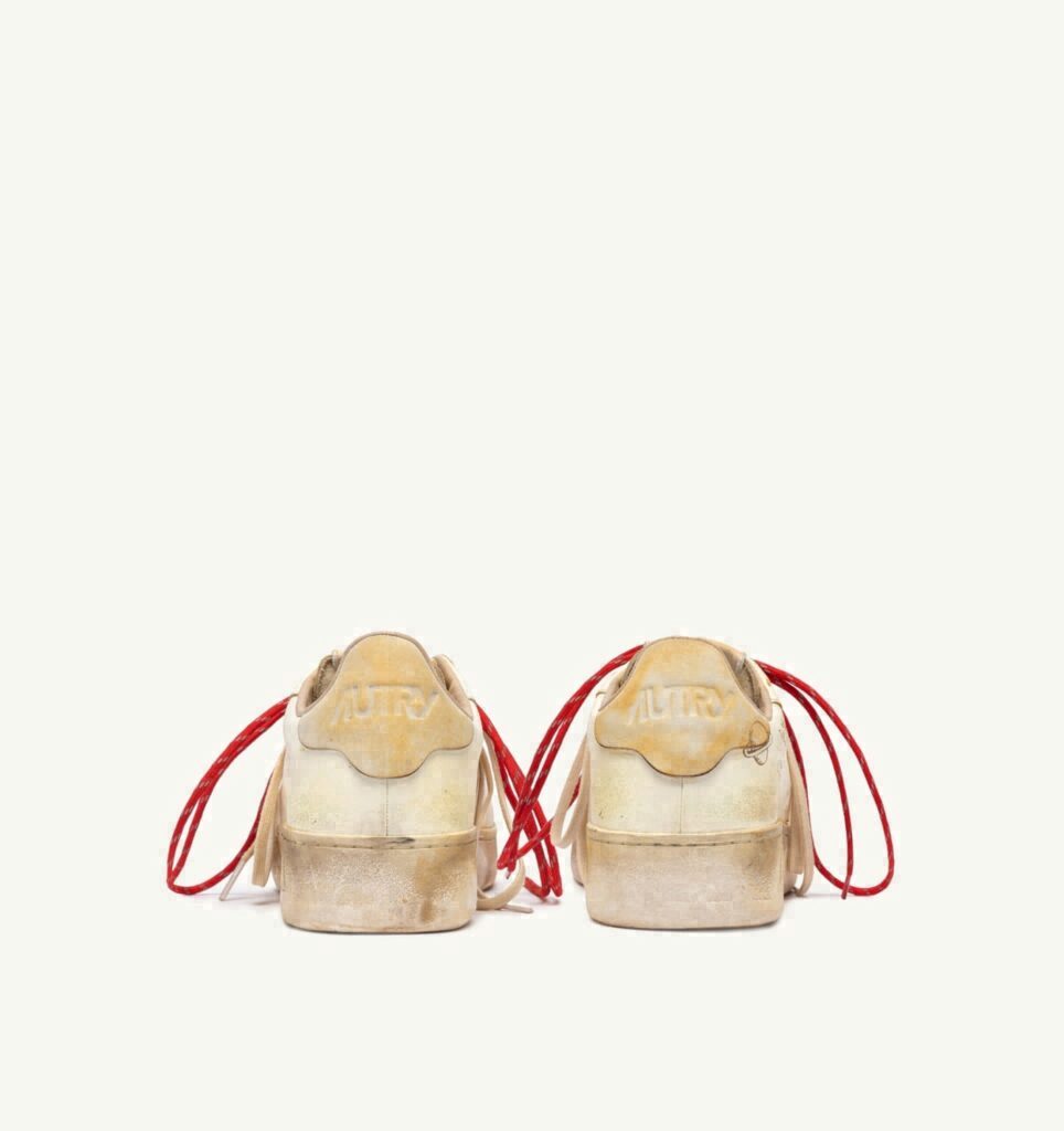 DALLAS LOW SUPER VINTAGE EN CUIR MARSHMALLOW