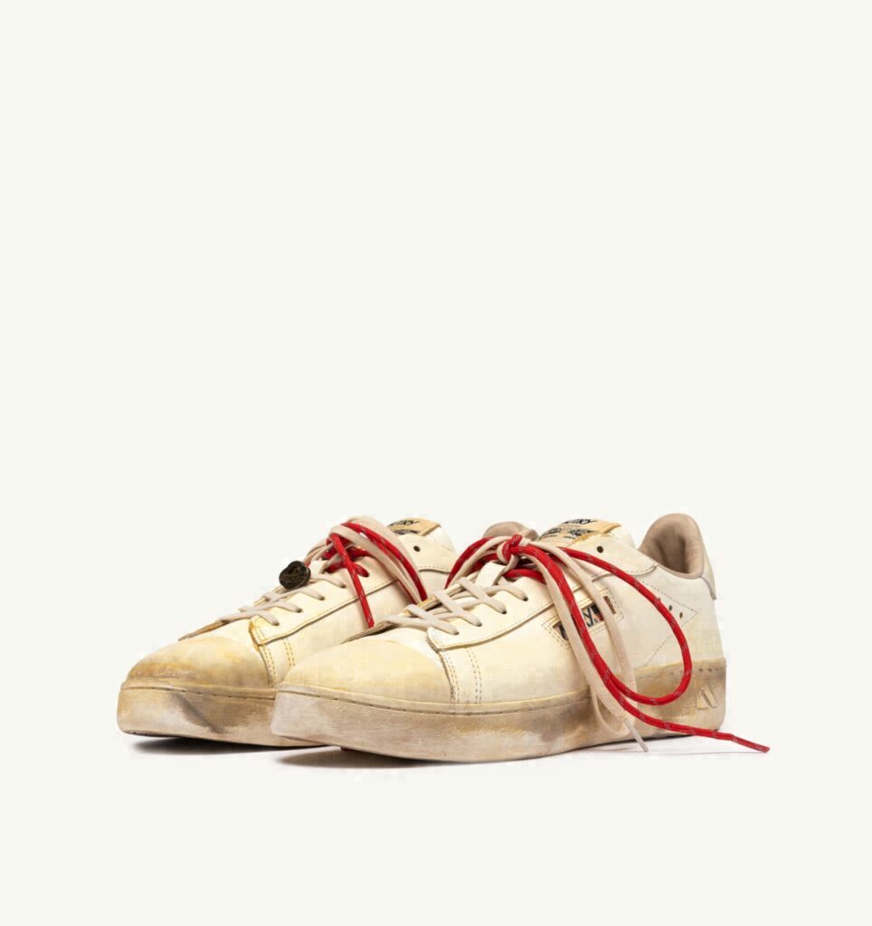 DALLAS LOW SUPER VINTAGE EN CUIR MARSHMALLOW
