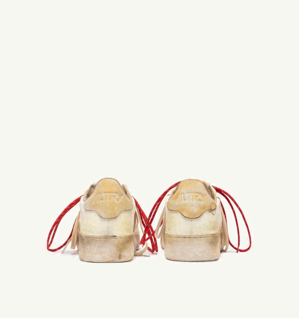 DALLAS LOW SUPER VINTAGE EN CUIR MARSHMALLOW