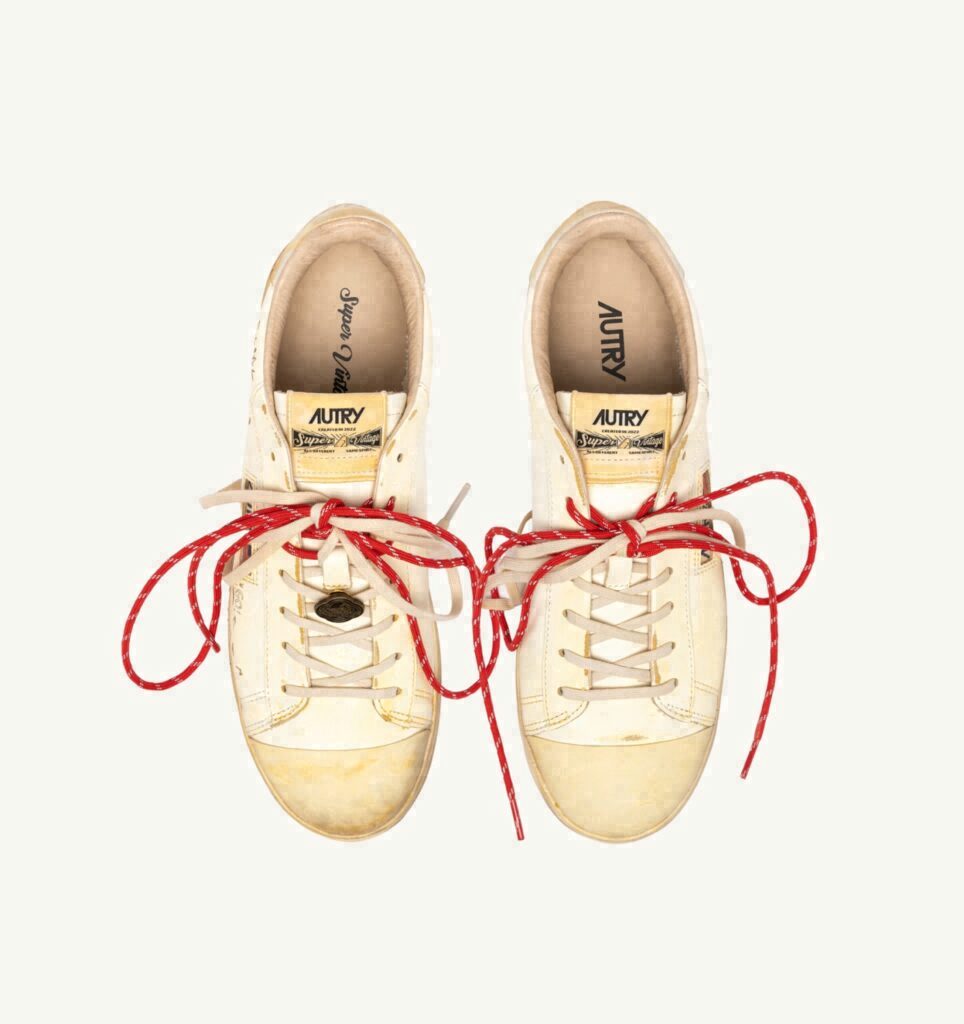 DALLAS LOW SUPER VINTAGE EN CUIR MARSHMALLOW