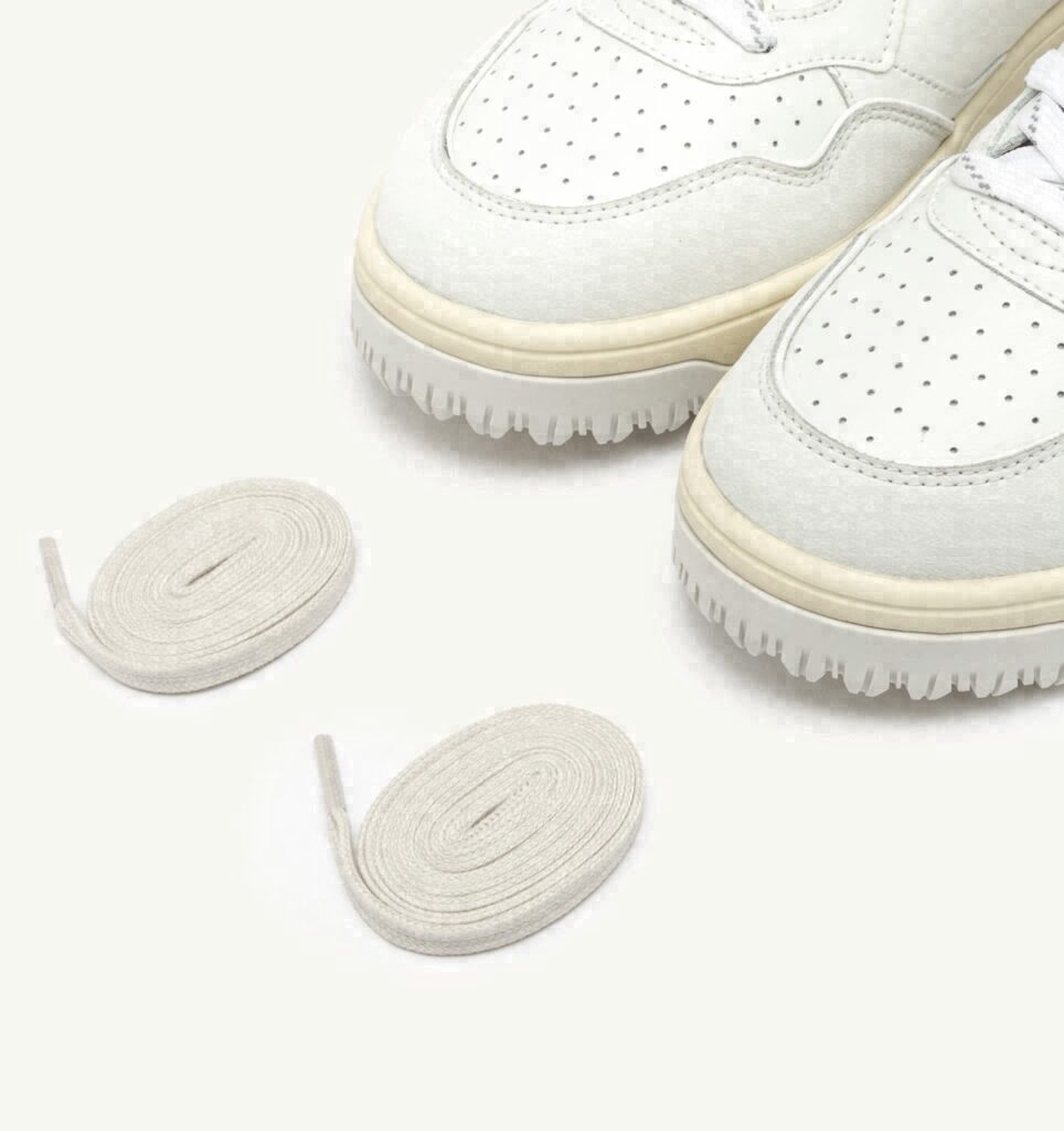 GOLF LOW EN CUIR BLANC