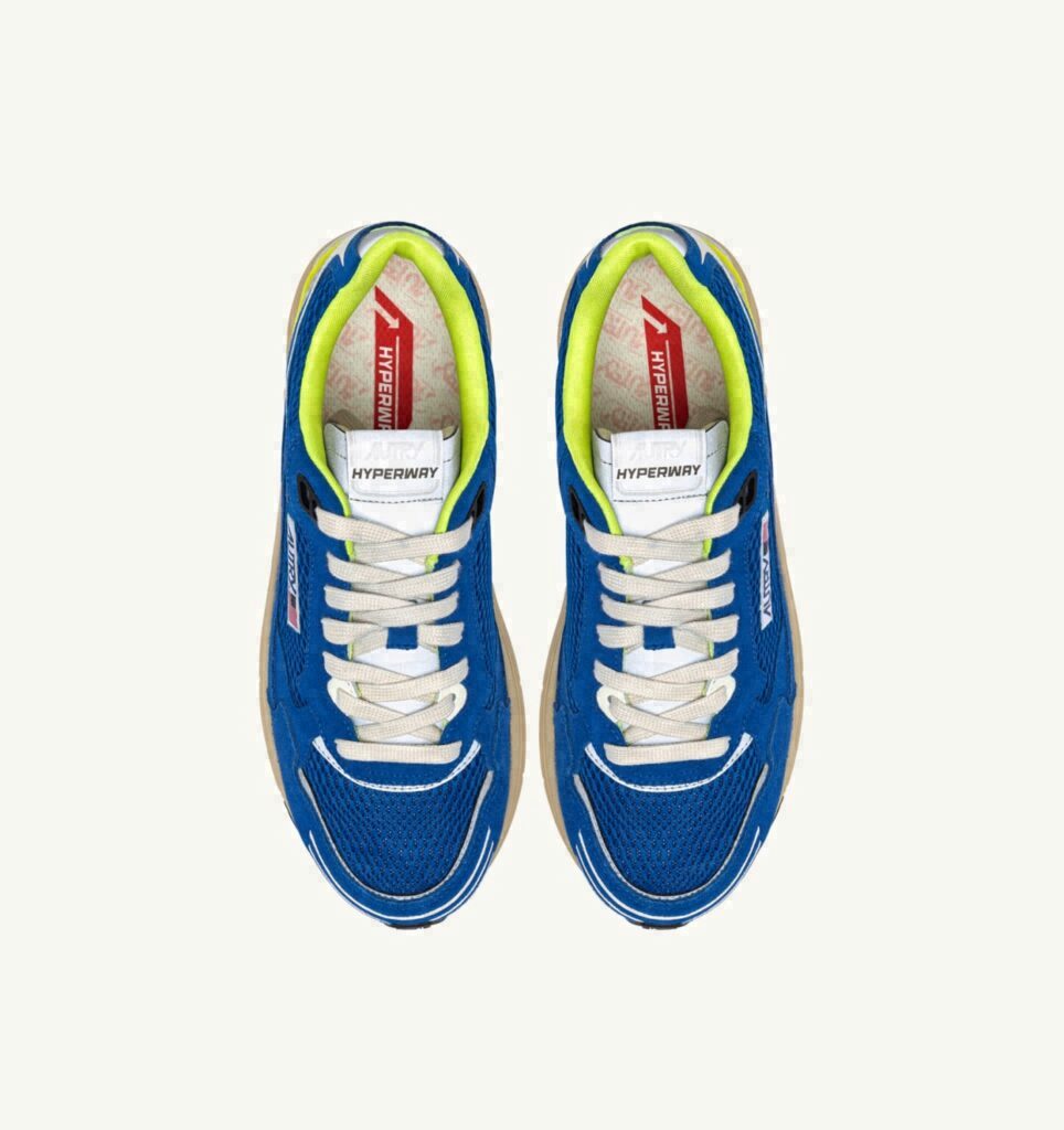 HYPERWAY EN MESH ET DAIM PRINCESS BLUE ET VANILLA ICE