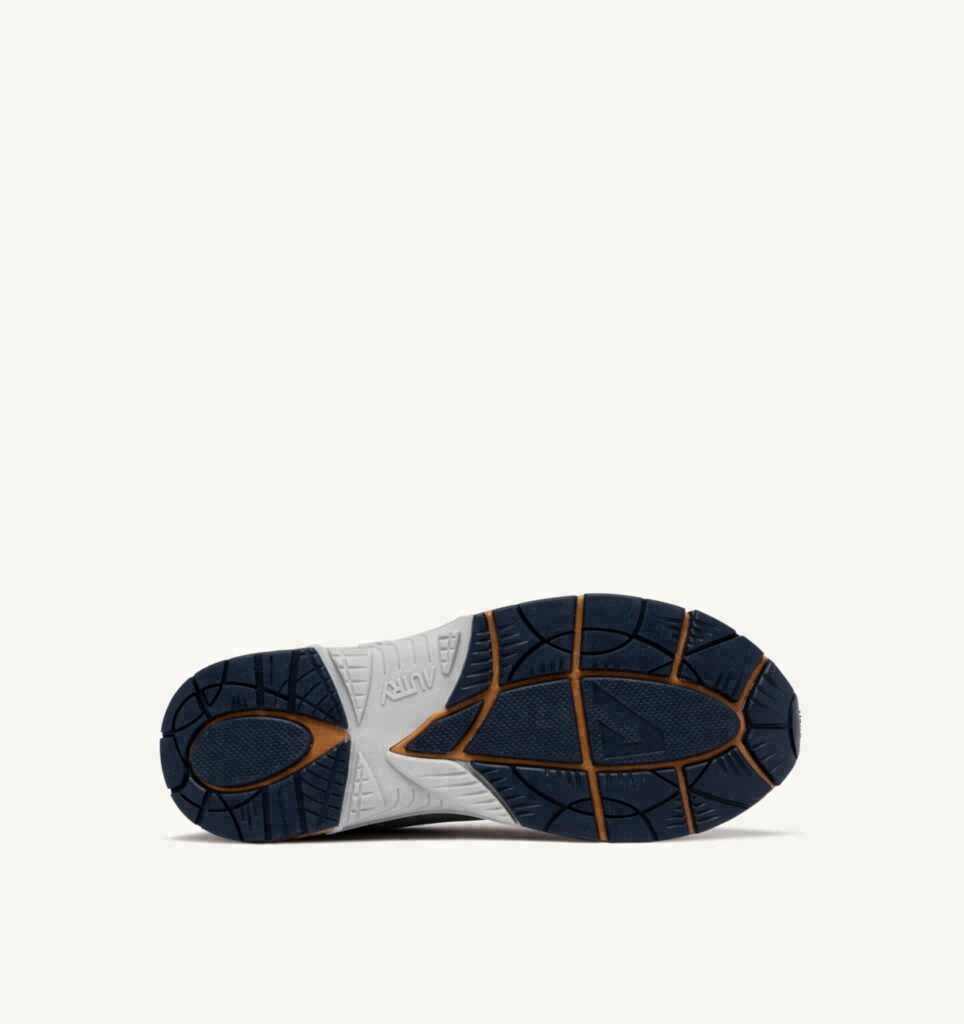 HYPERWAY EN CUIR SYNTHÉTIQUE ET MESH ARGENT BISCUIT ET SPACE