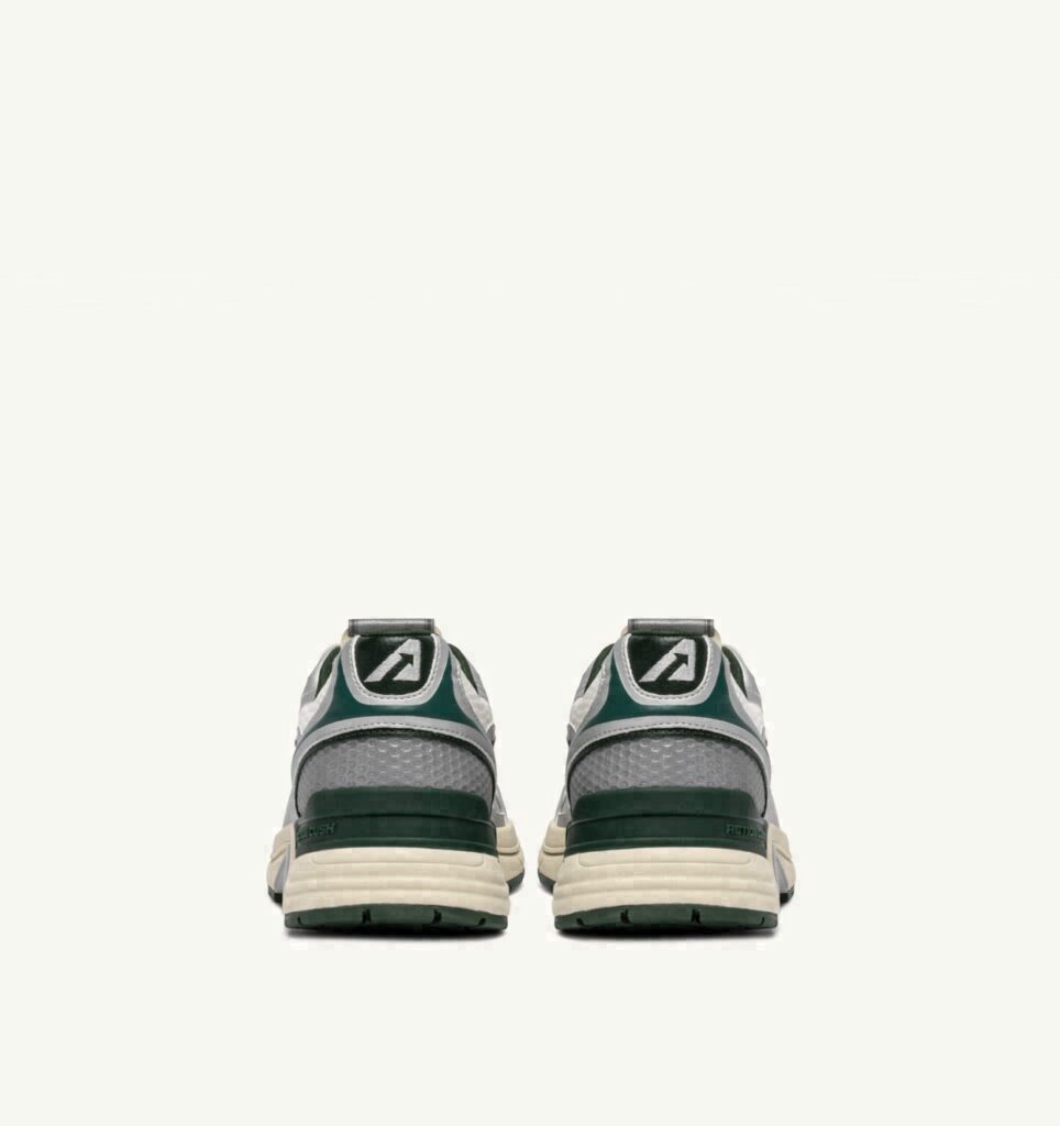 HYPERWAY EN CUIR SYNTHÉTIQUE ET MESH ARGENT WHISPER WHITE ET MOUNTAIN