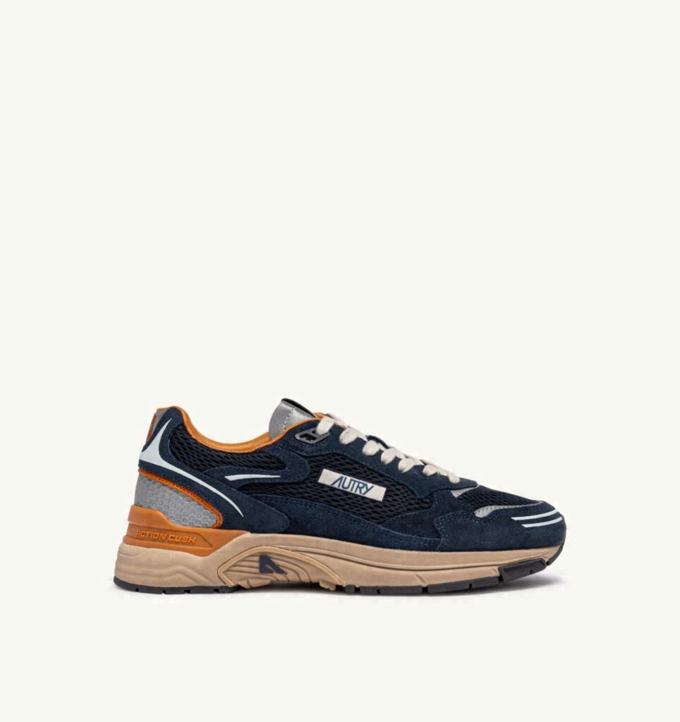 HYPERWAY EN DAIM ET MESH MIDNIGHT ET TOMATO CREAM