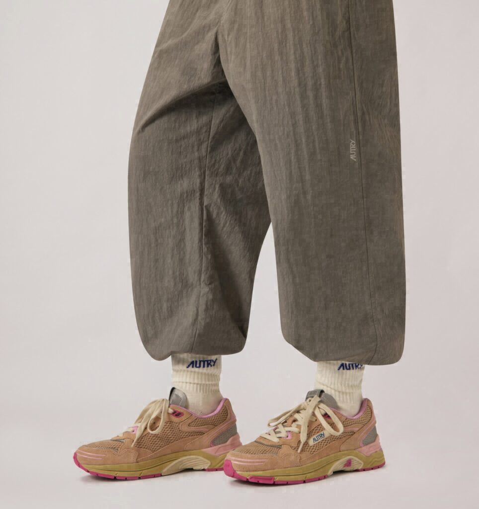 HYPERWAY EN DAIM ET MESH PHARD PINK ET DOLPHIN