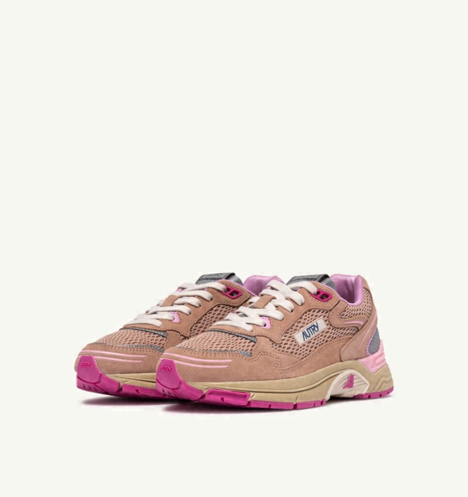 HYPERWAY EN DAIM ET MESH PHARD PINK ET DOLPHIN