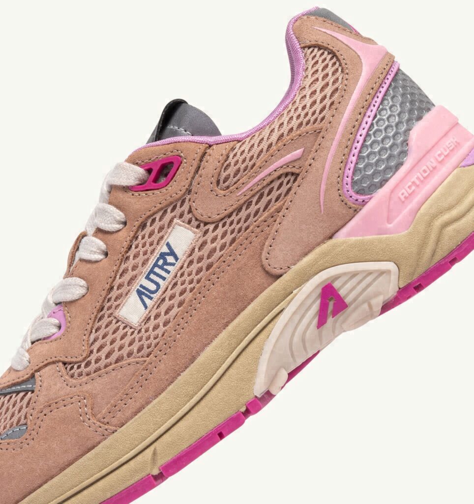 HYPERWAY EN DAIM ET MESH PHARD PINK ET DOLPHIN