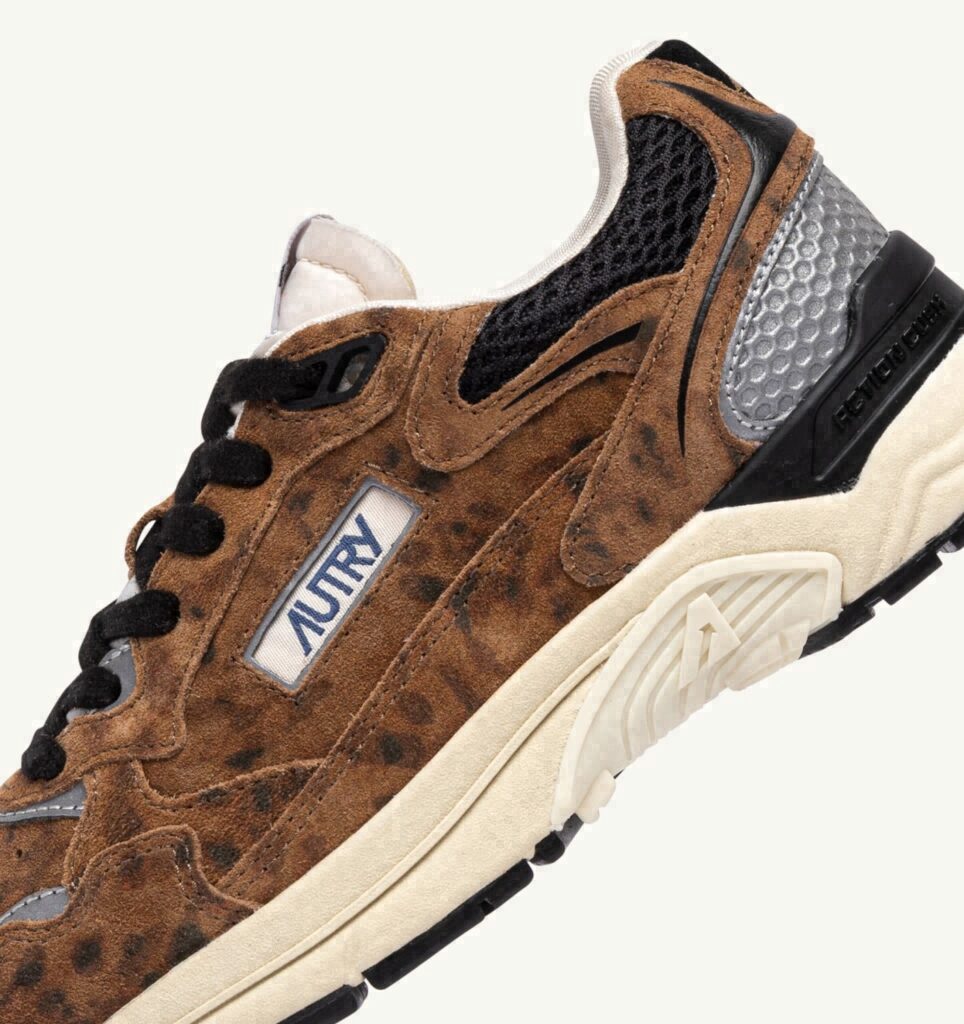 HYPERWAY EN DAIM SAND EVY LÉOPARD ET NOIR
