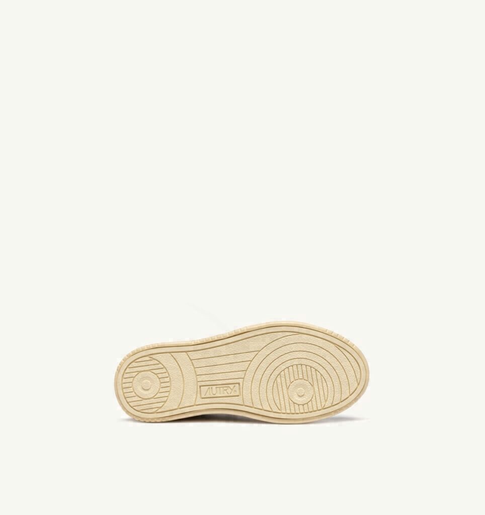 MEDALIST KIDS LOW EN CUIR BLANC