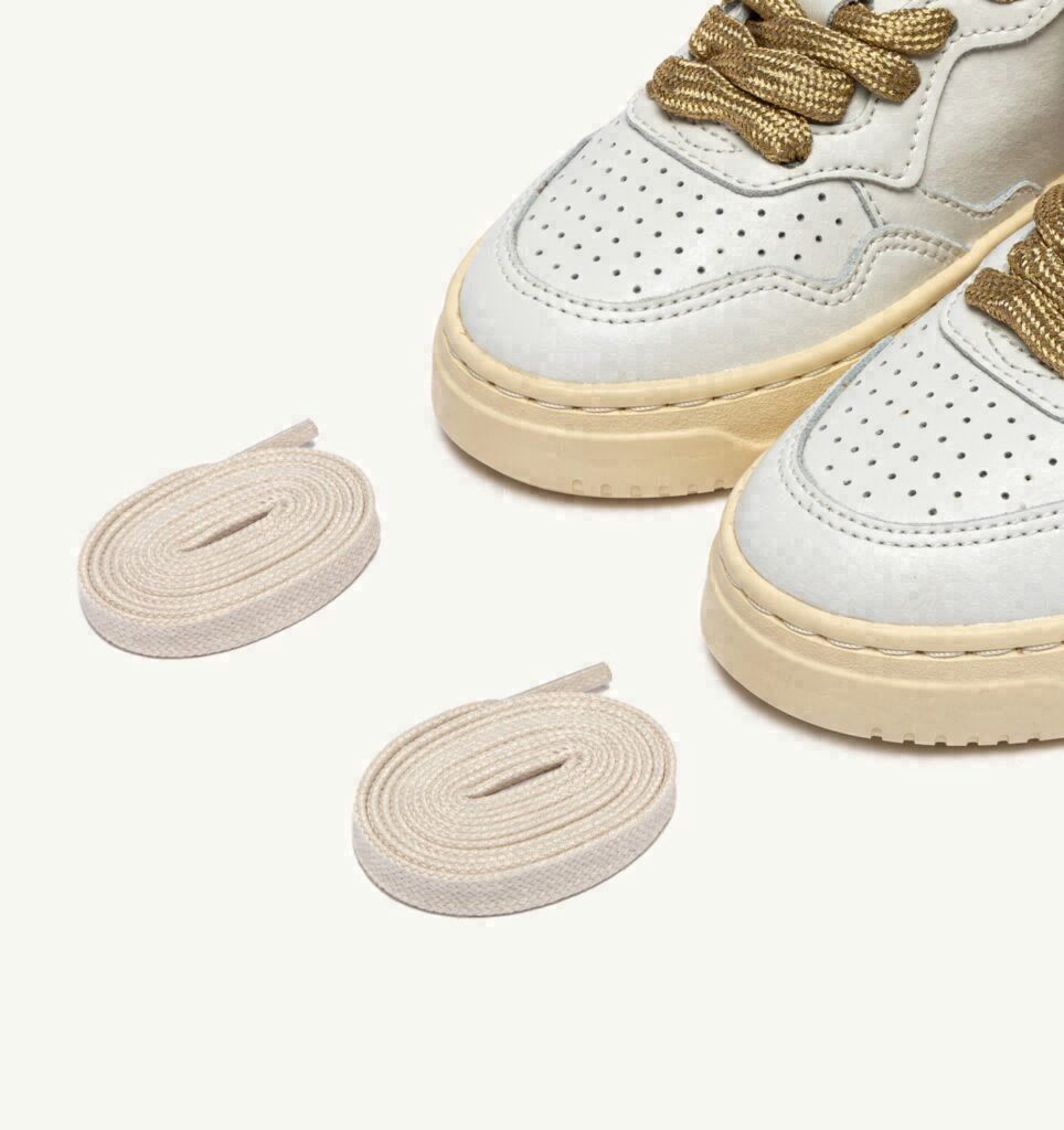 MEDALIST KIDS LOW EN CUIR BLANC