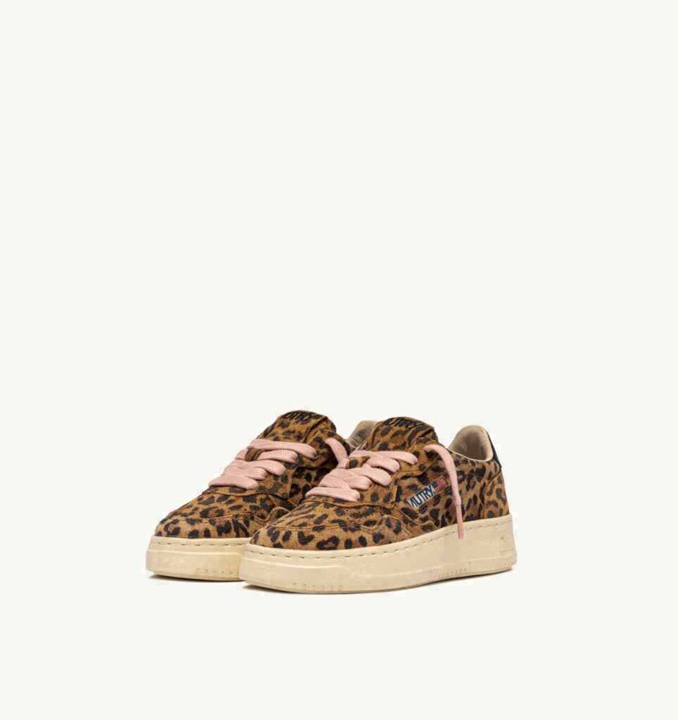 MEDALIST KIDS LOW EN DAIM JAGUAR ET NOIR