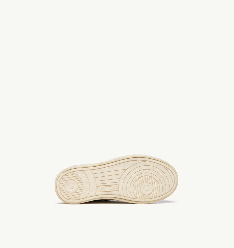 MEDALIST KIDSTRIPES LOW EN CUIR BLANC