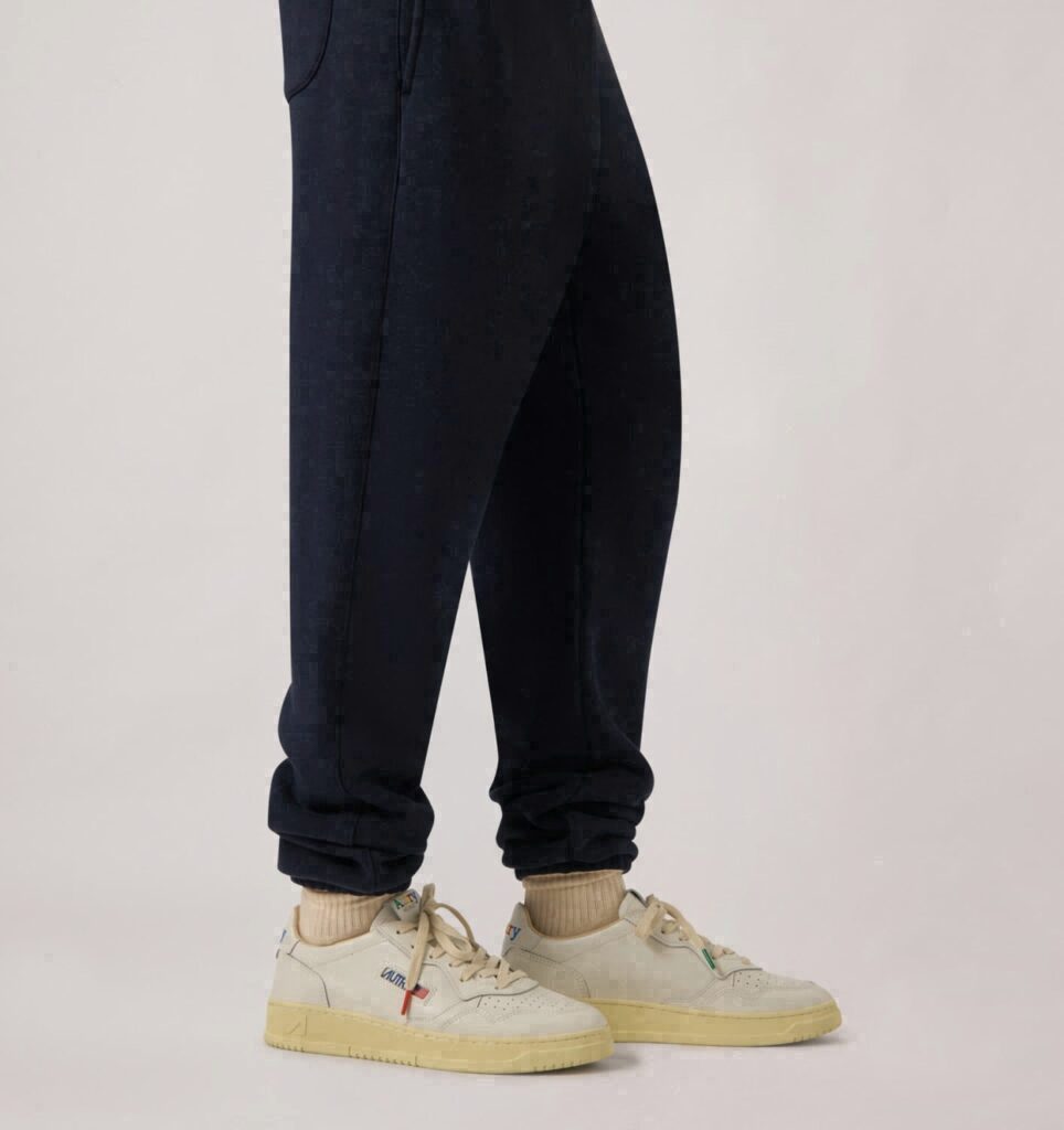 MEDALIST LOW EN CUIR BLANC