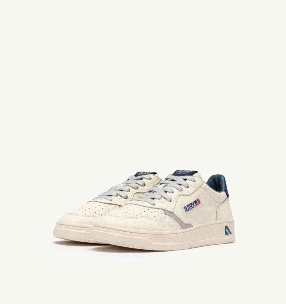 MEDALIST LOW EN CUIR BLUE DEPTHS ET VAPOR