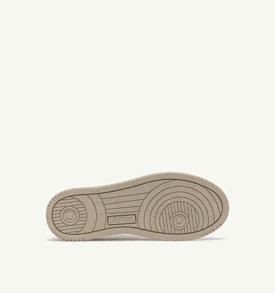 MEDALIST LOW EN CUIR SAND