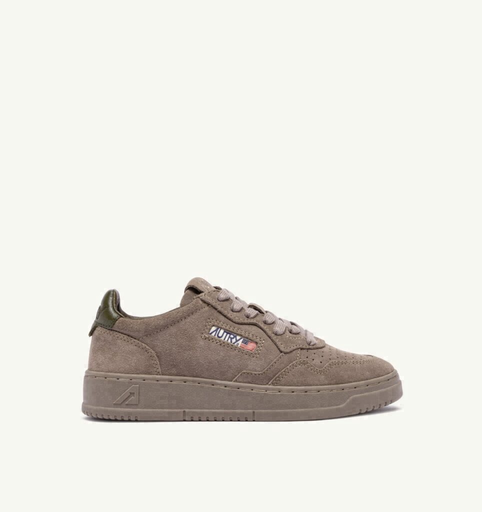 MEDALIST LOW EN DAIM ANTILOPE ET MILITARY