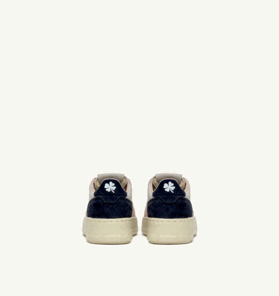MEDALIST KIDS LOW EN DAIM ATLANTIC BLANC ET ROSEMARY