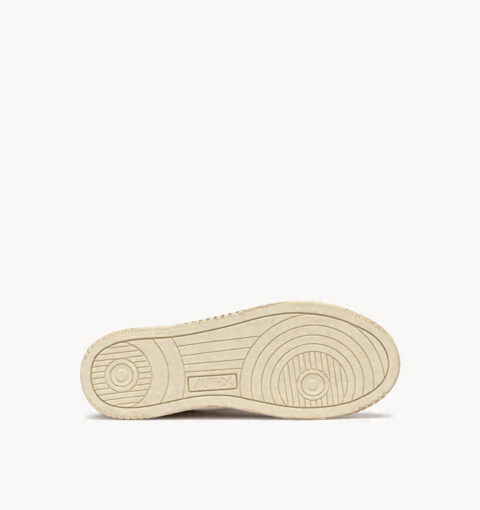 MEDALIST LOW SUPER VINTAGE EN CUIR ASH ET SEA